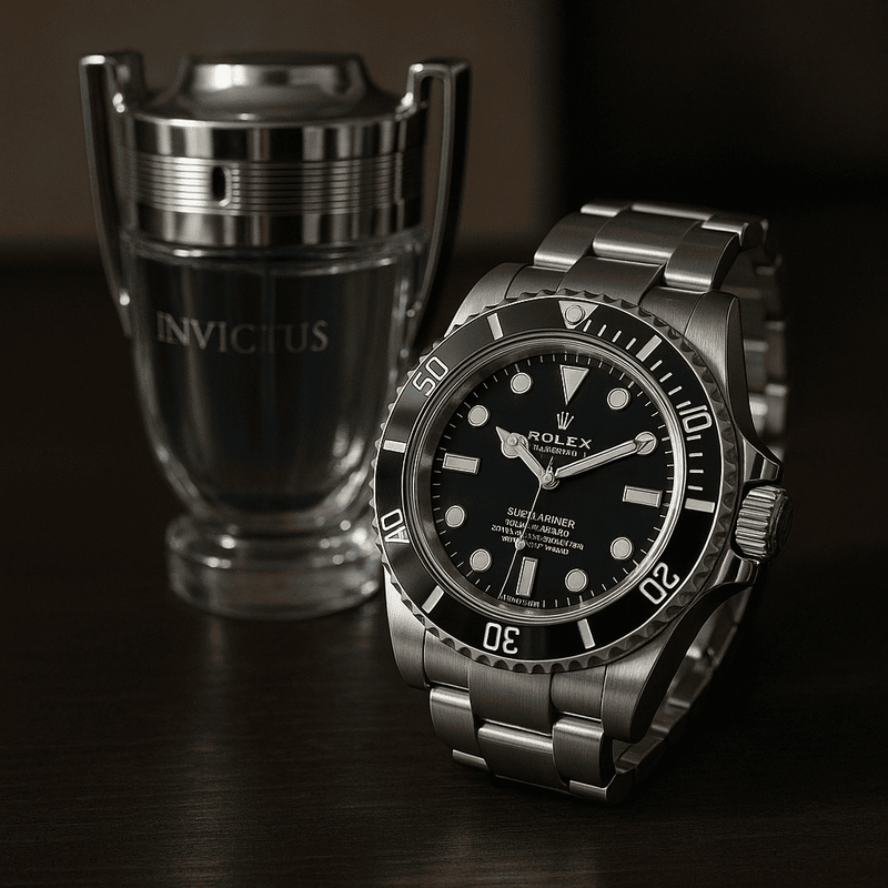 Kit Invictus + Reloj Rolex Submariner + Envío Gratis