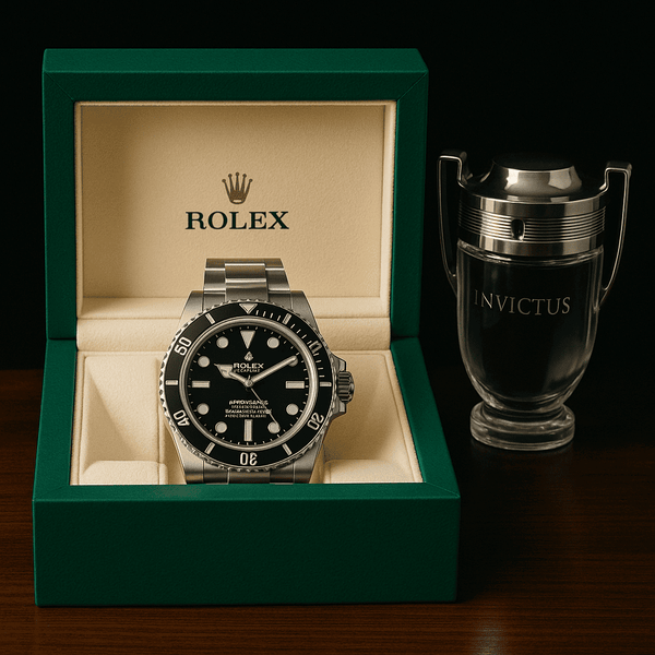 Kit Invictus + Reloj Rolex Submariner + Envío Gratis