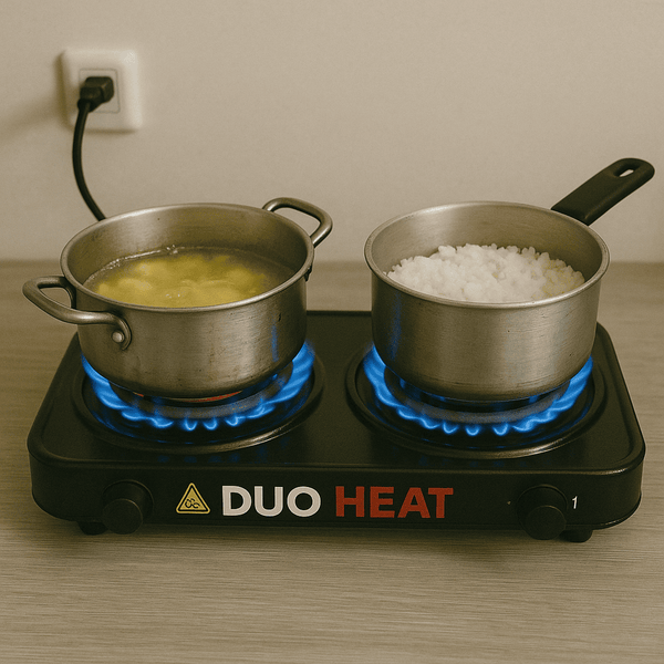 Duo Heat™ Estufa Electrica de 2 Quemadores + Envío Gratis
